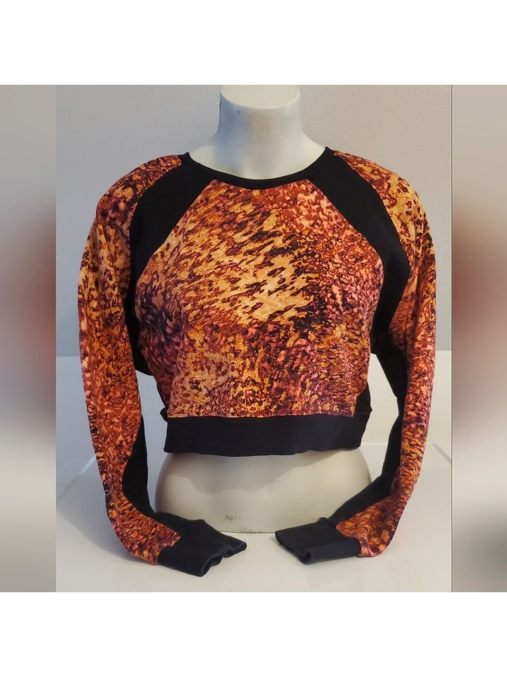 Juicy Couture Cropped Long Sleeve Top